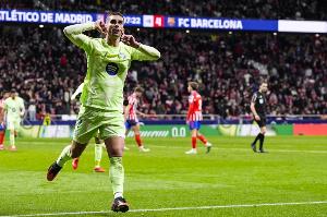 进球14个参与进球17个，费兰-托雷斯均创个人职业生涯单赛季新高